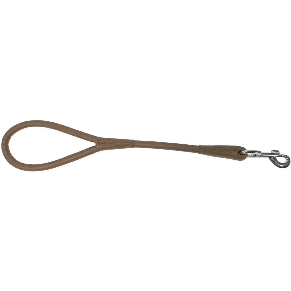 Soft Leather Round Traffic Lead