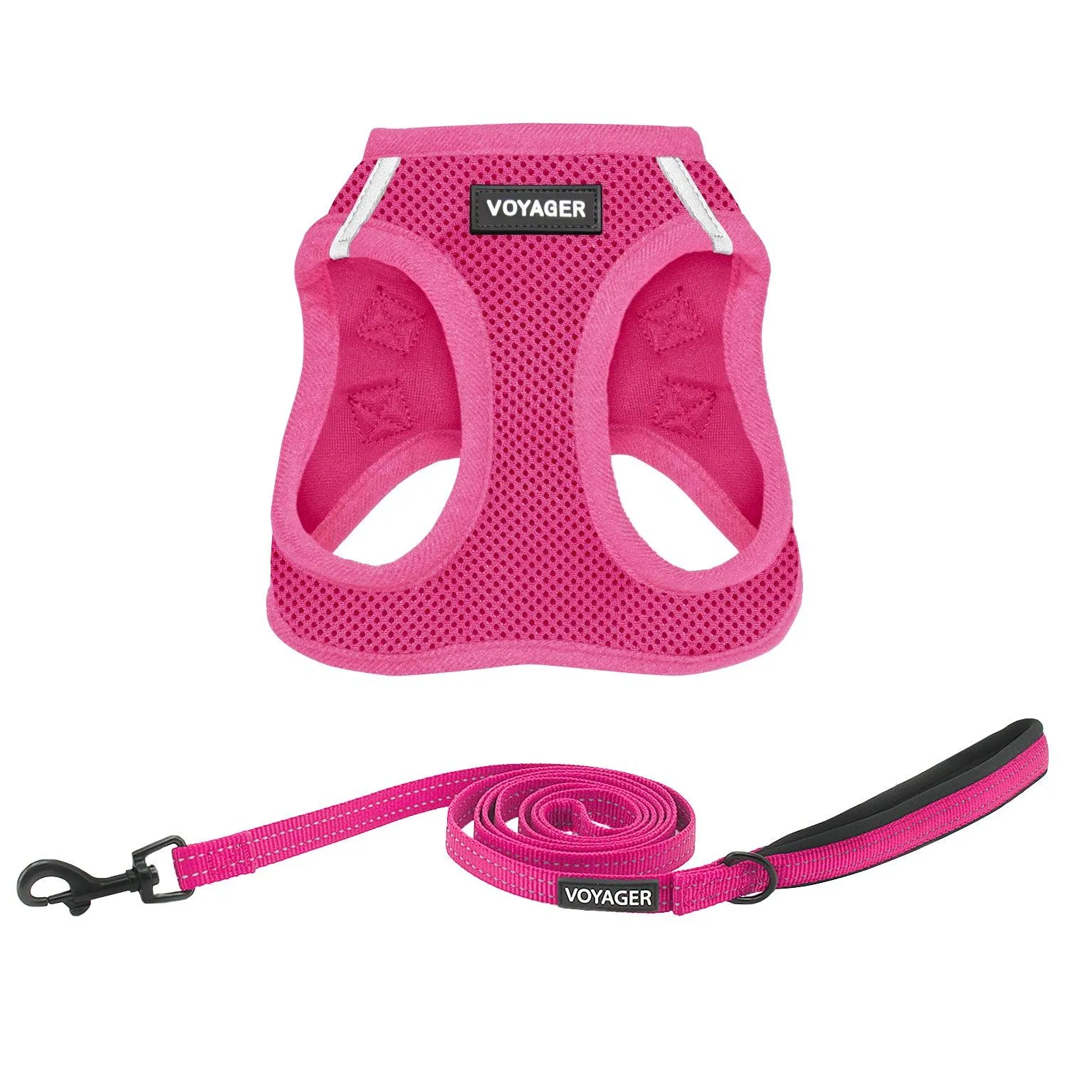 Step-In Air Harness & Leash Set with Matching Trim