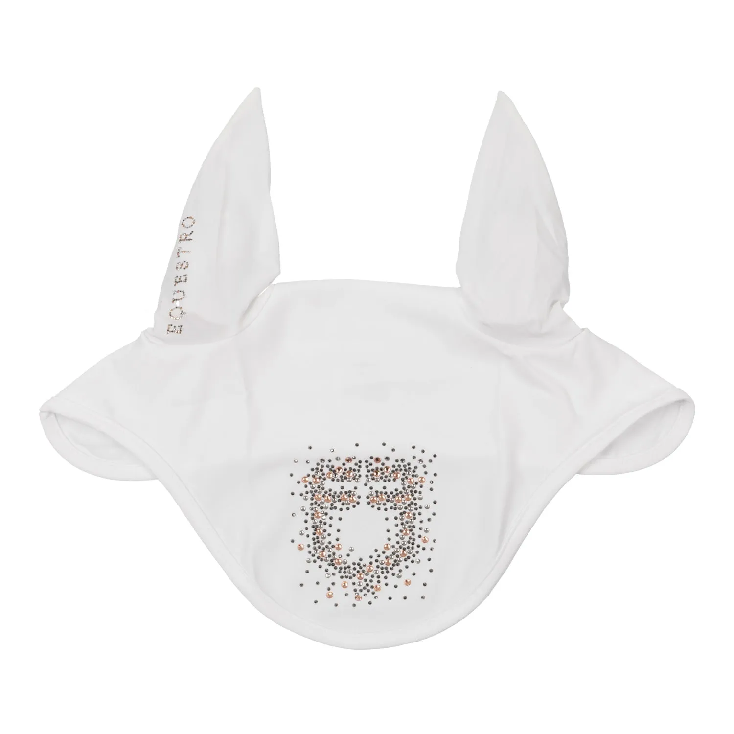 Technical Fabric Ear Bonnet with Glitter Logo