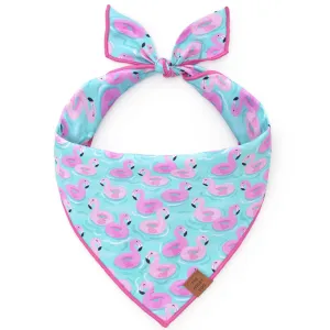 The Foggy Dog Bandana - Flamingo Floaties