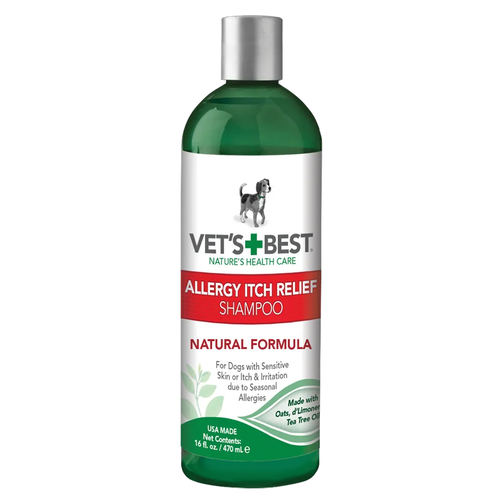 Vet's Best Allergy Itch Relief Shampoo for Dogs 16oz