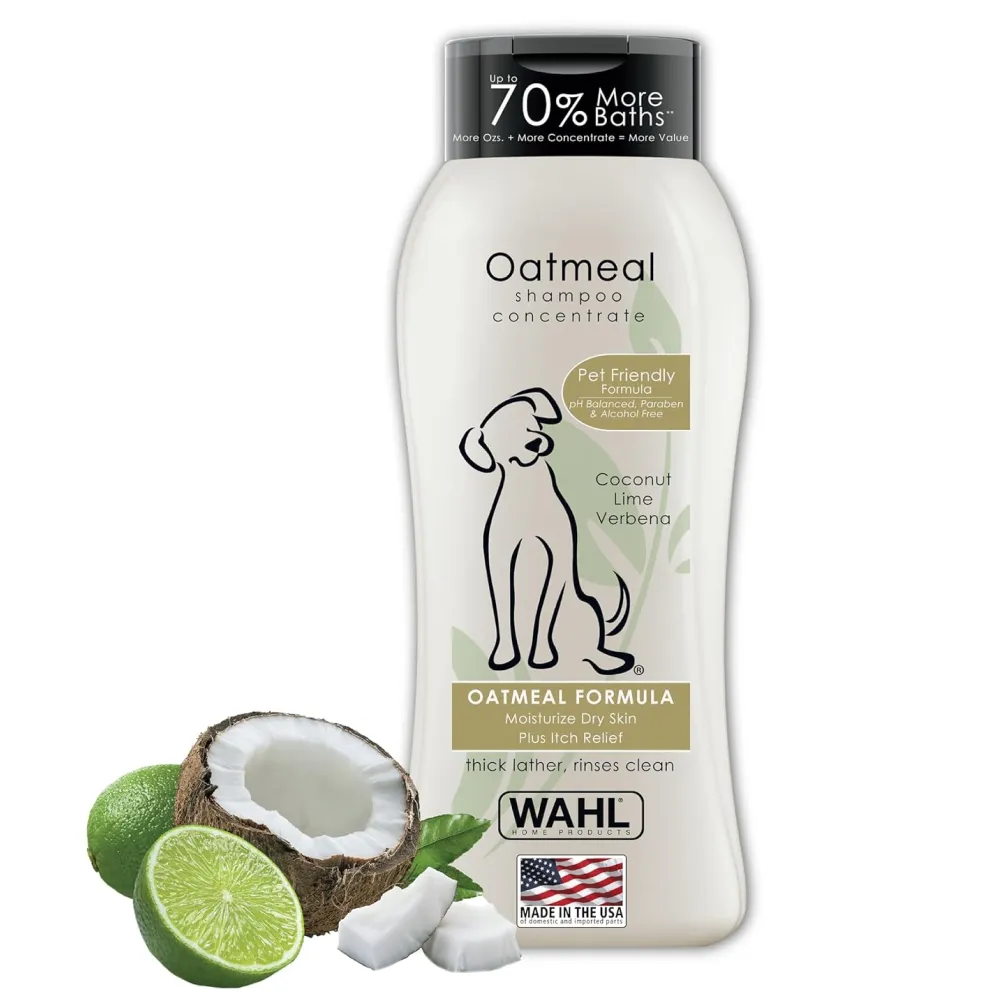 Wahl Oatmeal Shampoo for Dogs (Coconut Lime Verbana)