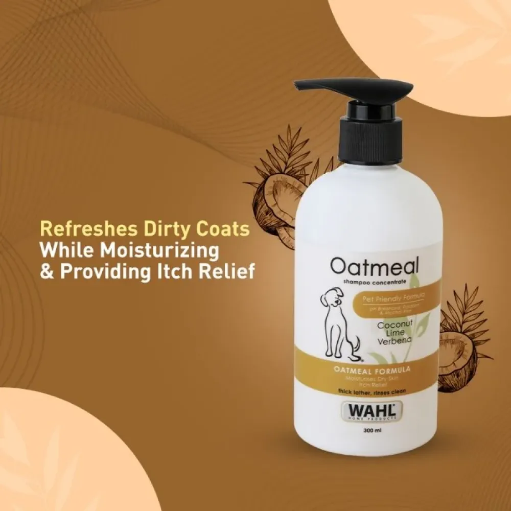 Wahl Oatmeal Shampoo for Dogs (Coconut Lime Verbana)