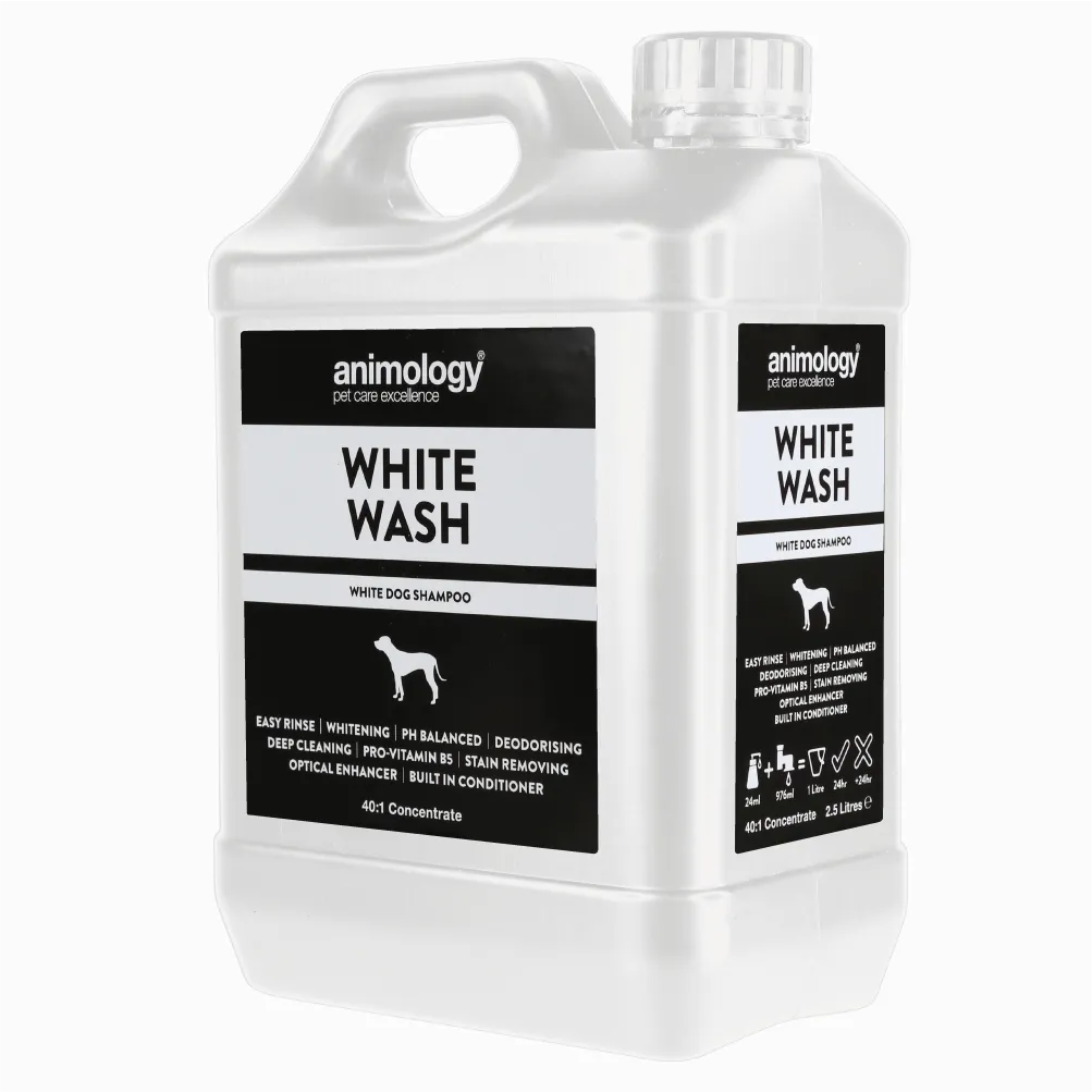 White Wash Dog Shampoo 2.5L