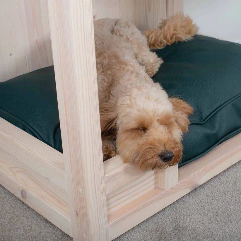 Wooden Salcombe Open Dog Crate with Drawer