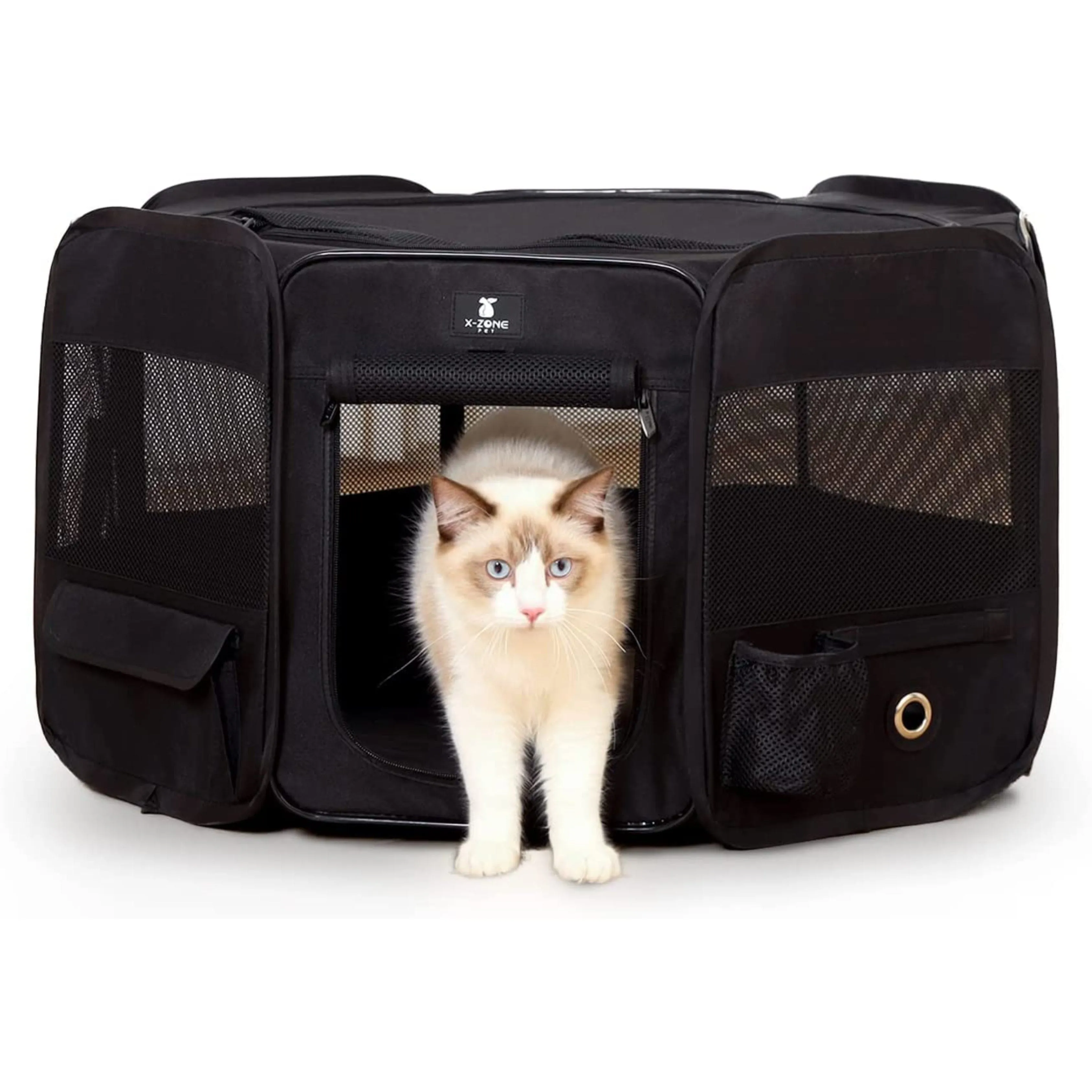 X-ZONE PET - Portable Foldable Pet Dog Cat Playpen Crates Kennel