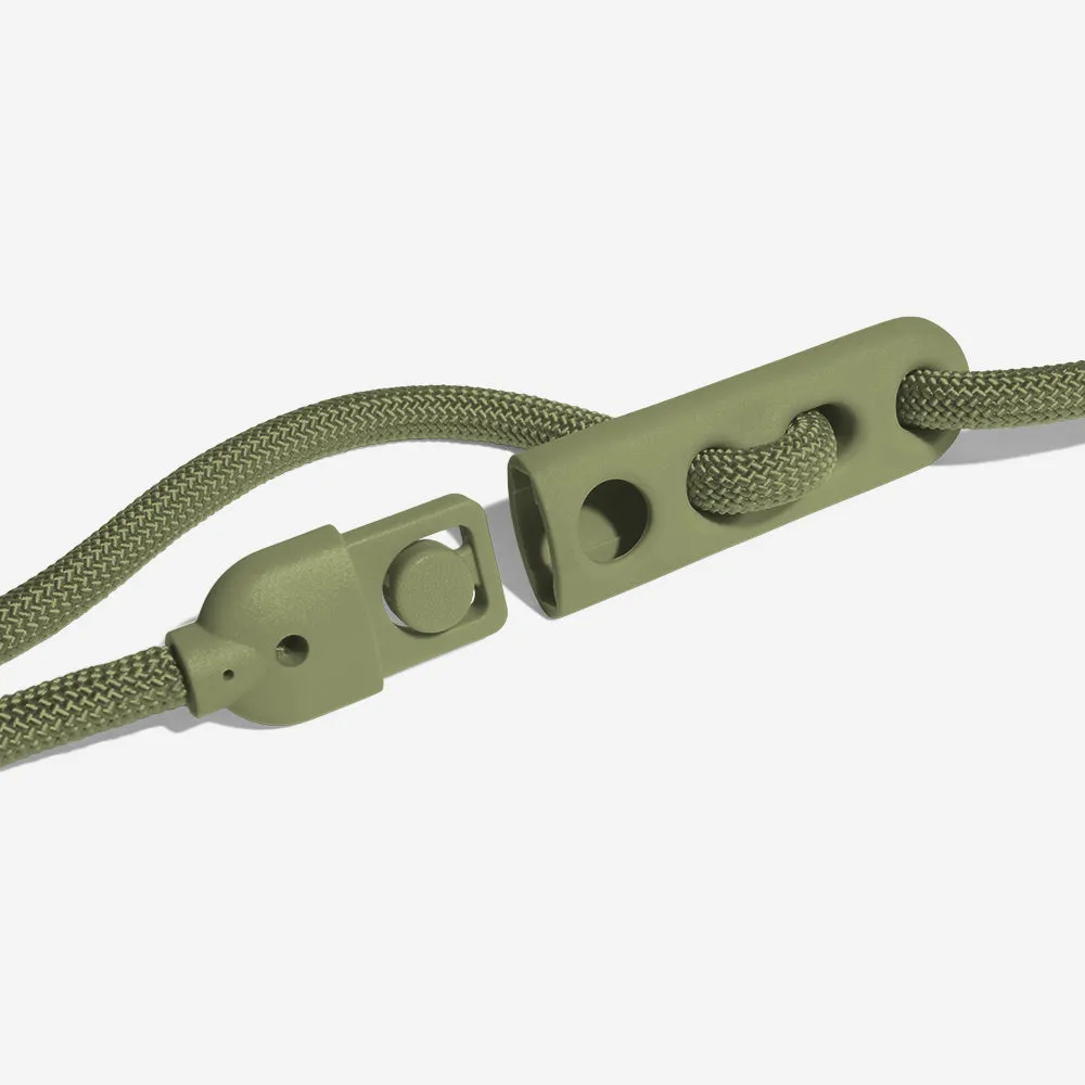 Zee.Dog Hands-Free Leash Army Green