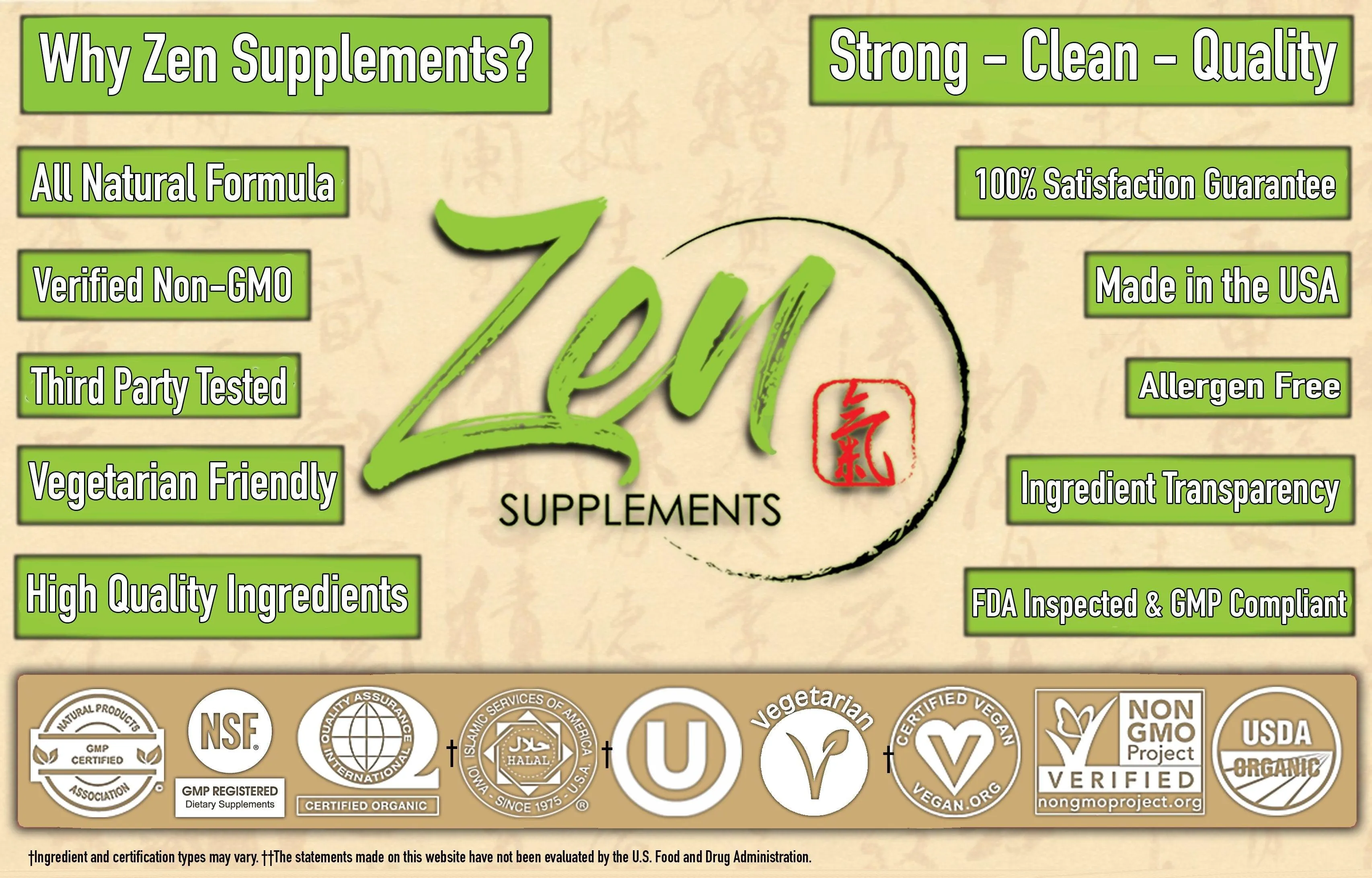 Zen Supplements Gluten-Ade Digestive Enzyme Formula - 60 Vegcaps