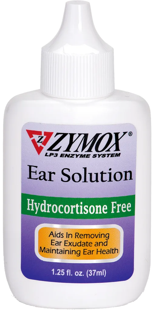 ZYMOX Enzymatic Ear Solution Hydrocortisone Free (1.25-oz)